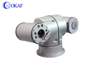 Câmera interurbana do CCTV da imagiologia térmica, infravermelho da câmera da visão noturna PTZ do laser