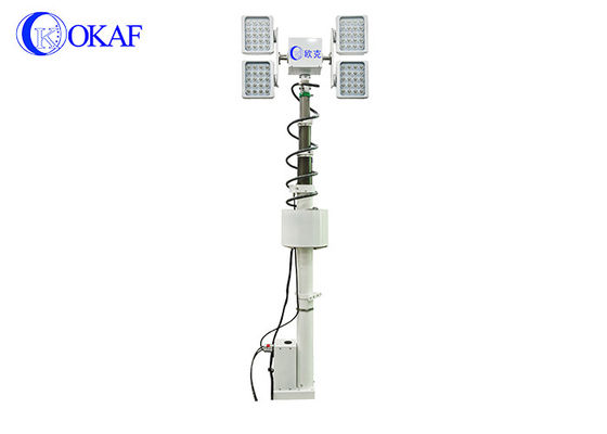 Mastro 4*120W CREE Lamp de RS485 6M Mobile Aluminum Telescoping