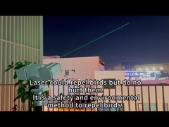 Os sistemas do impedimento do pássaro dos raios laser intimidam a câmera do laser PTZ dos pássaros