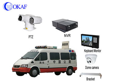 Sistema da câmera do veículo PTZ da segurança do veículo anti - agite o sistema judicial completo de HD 1080P