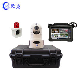 câmera remota OK-CQ50DM-20ip-1 WIFI de Ptz do controle de bola de 4G HD com bloco da bateria de lítio