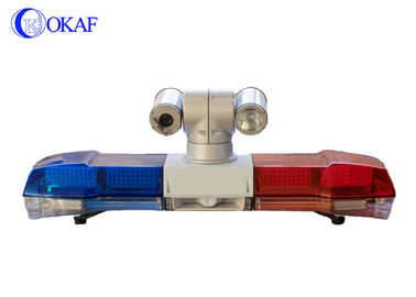 Luz de barra de LED montada no telhado, Luz de barra de visor de LED Lâmpadas de alerta piscantes para carros