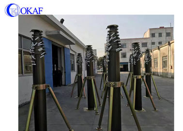 Torre de telecomunicações de antenas de alumínio de telescópio DC12V/24V