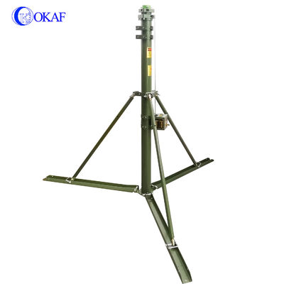 26 pés 44 lb 8M antena telescópica mastro com tripé