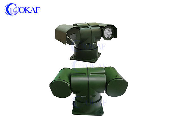 Câmera PTZ Móvel Veicular RS485 2.0MP Zoom Óptico 20x 25x