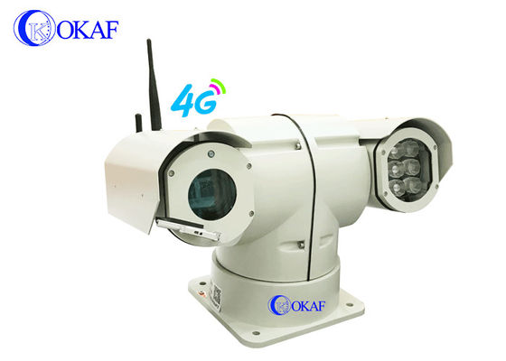 OKAF 4G Controle de câmera IP PTZ do telhado do veículo